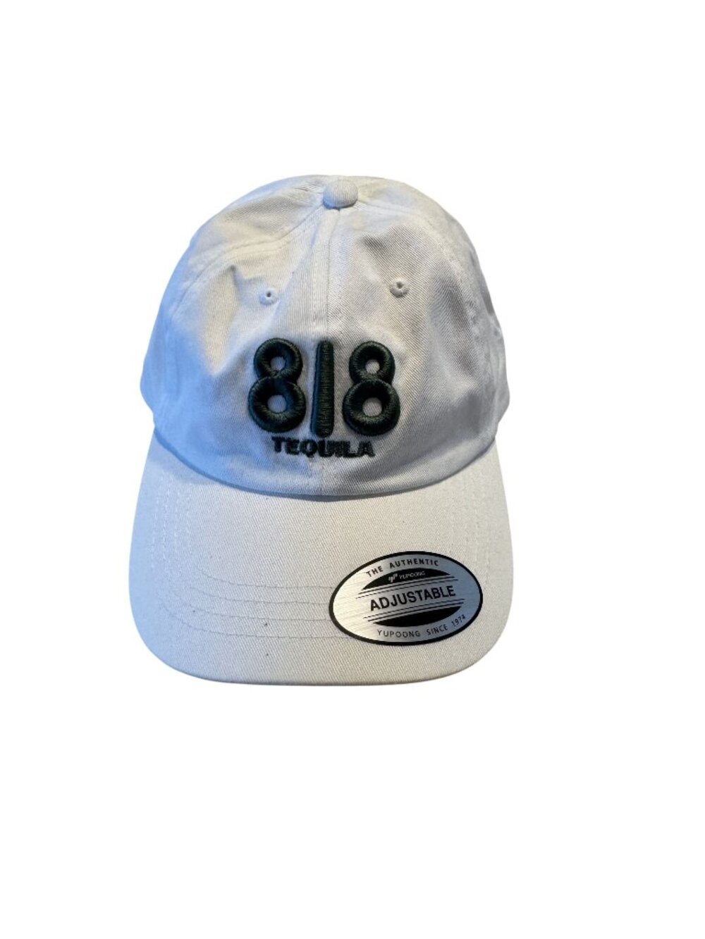 818 Tequila Yupoong The Classics Kendall Jenner White Green Logo Hat